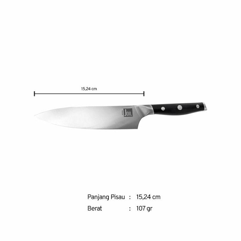 Joil Pisau Dapur Utility Knife 15 cm Stainless Steel 4