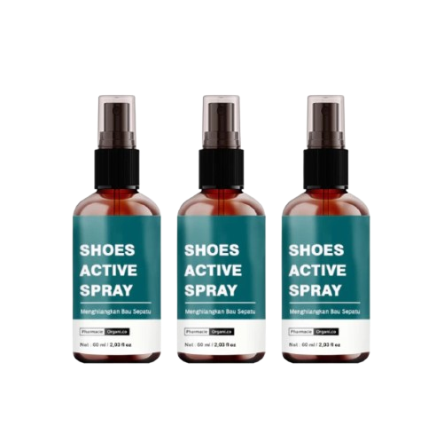 Anvita Pharma Indonesia Pharmacie Organi.co Shoes Active Spray
