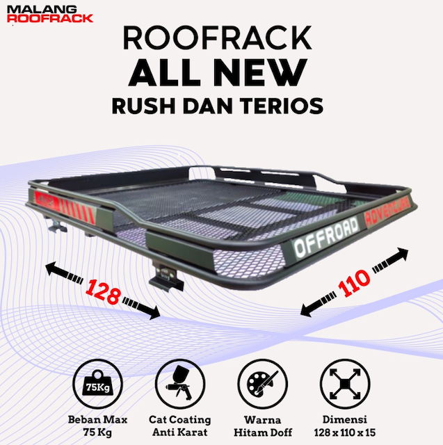  Roofrack Model Offroad Adventure