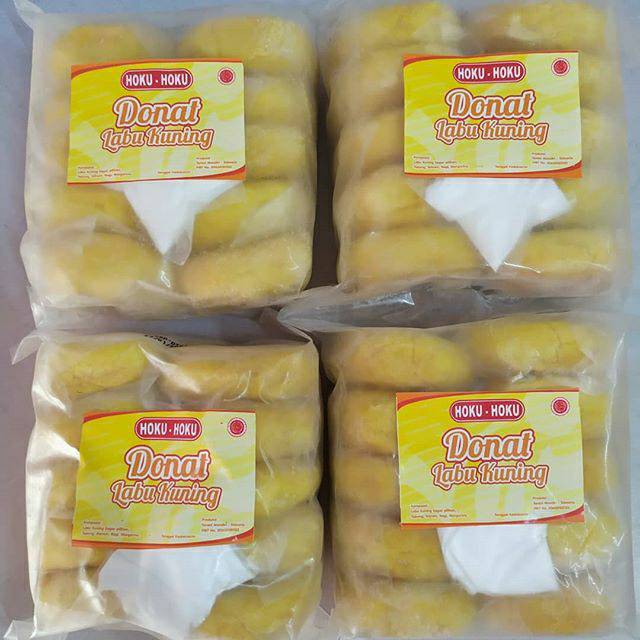 Hoku Hoku Donat Labu Kuning