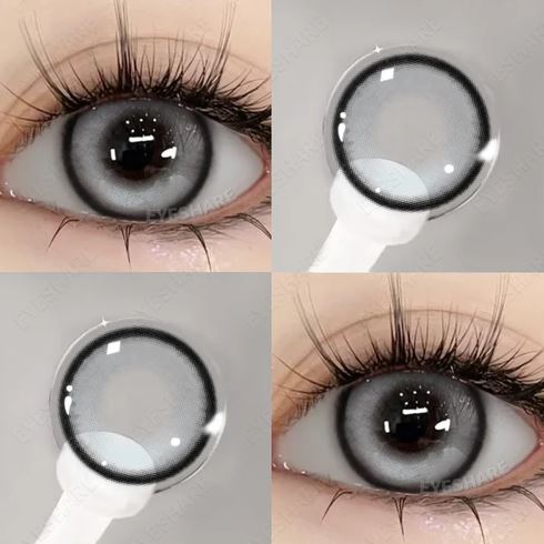 Bubble Gray Softlens 1