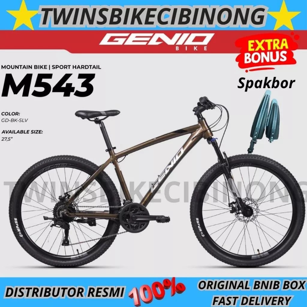Sepeda Bersama Indonesia Genio Sepeda Gunung MTB M-703