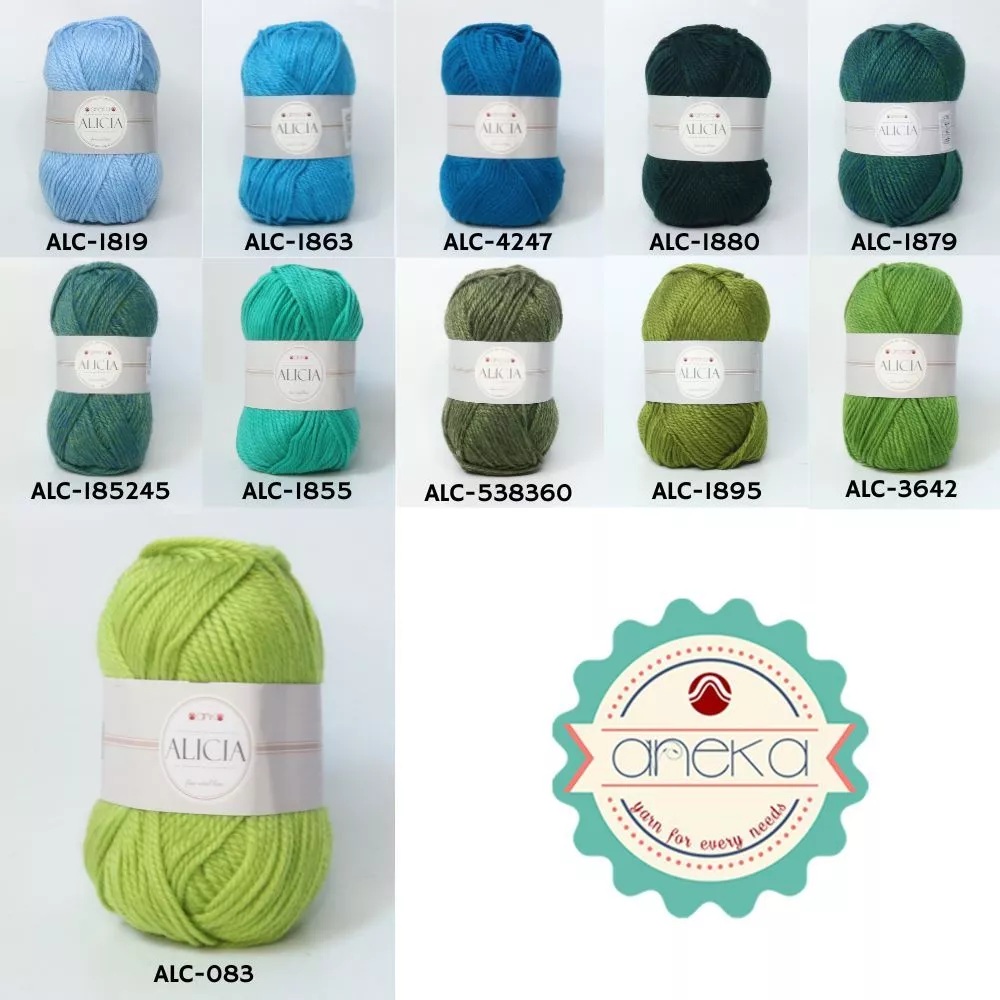  Alicia Benang Rajut Wool 