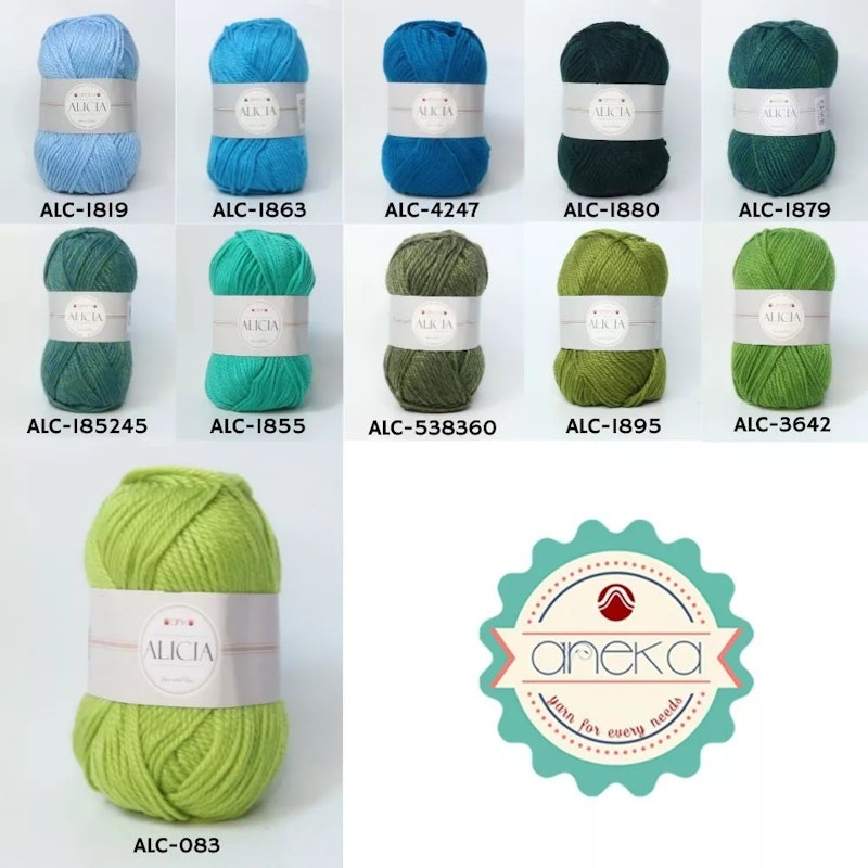Alicia Benang Rajut Wool 5