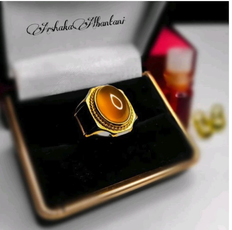 Cincin Batu Pamor Sulaiman 3