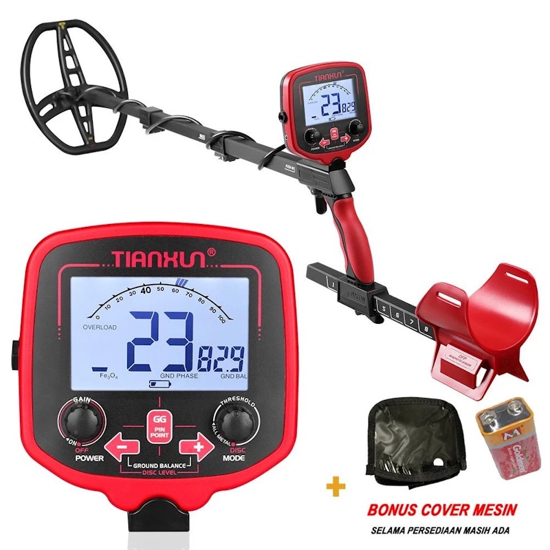 Tianxun Metal Detector Red 5