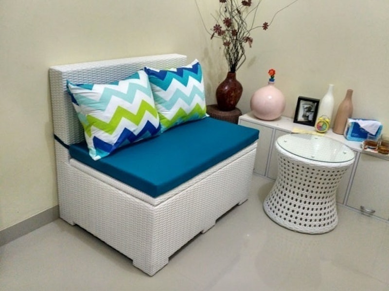 Sofa Multifungsi Storage Rotan Sintetis 1