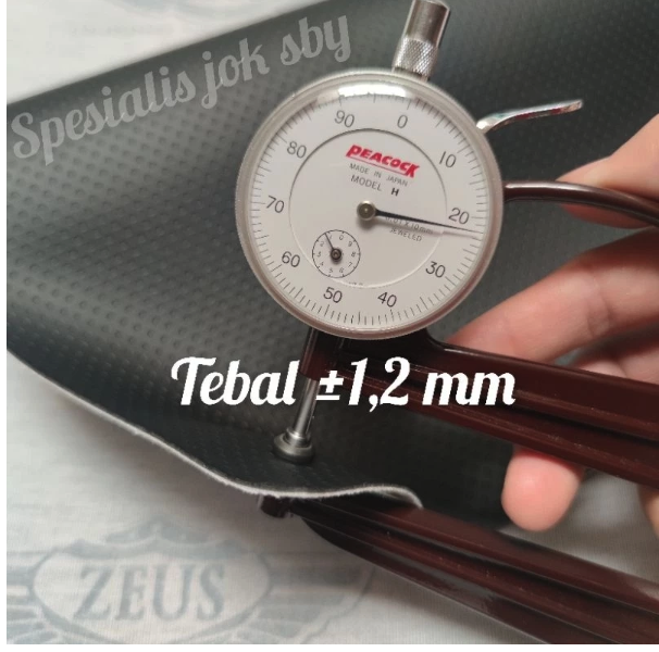 Zeus Kulit Jok Motor Motif Jeruk 100 x 70 cm