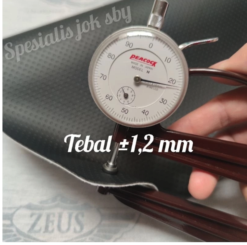 Zeus Kulit Jok Motor Motif Jeruk 100 x 70 cm 3