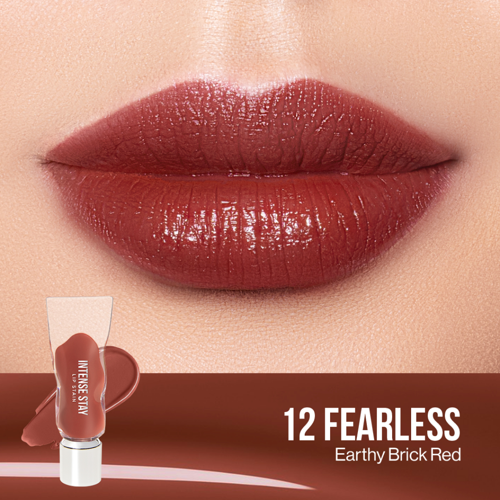 Nusantara Sarana Outlet SOULYU Intense Stay Lip Stain 12 Fearless