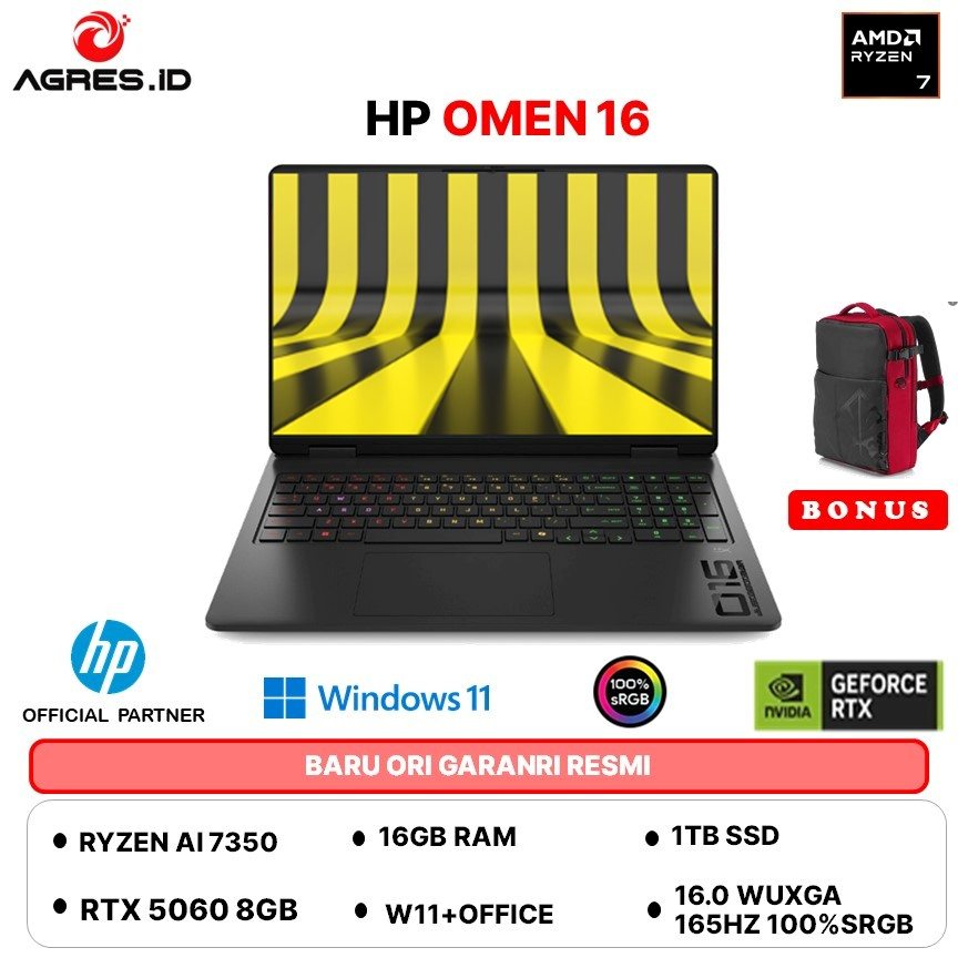 HP HP OMEN 16 RYZEN AI 7350 AP0176AX