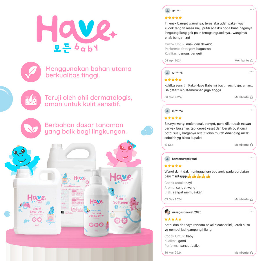HAVE Baby Fabric Softener  5