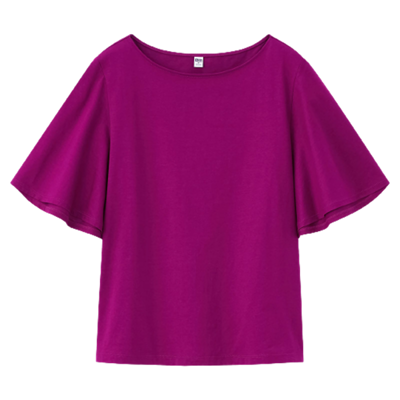 Women T-Shirt Mercerized Katun Flare 1