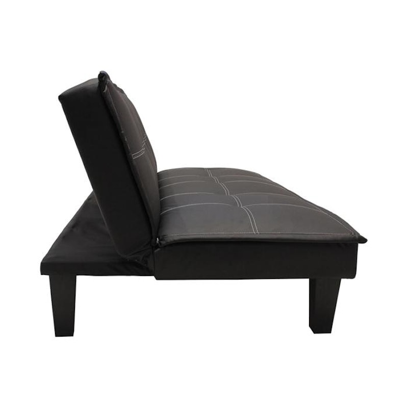 Selma Gotham Sofa Bed Kulit Hitam 4