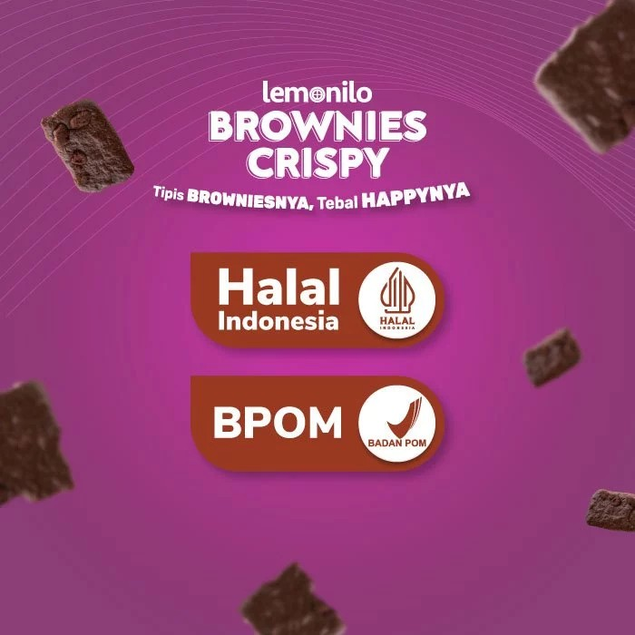 Lemonilo Indonesia Sehat Lemonilo Brownies Crispy Chocochips