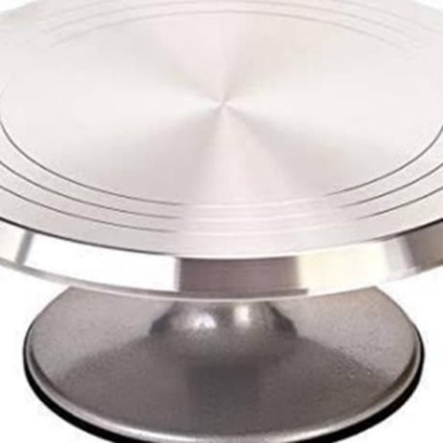  Lazy Susan Stainless Steel Turntable 12"