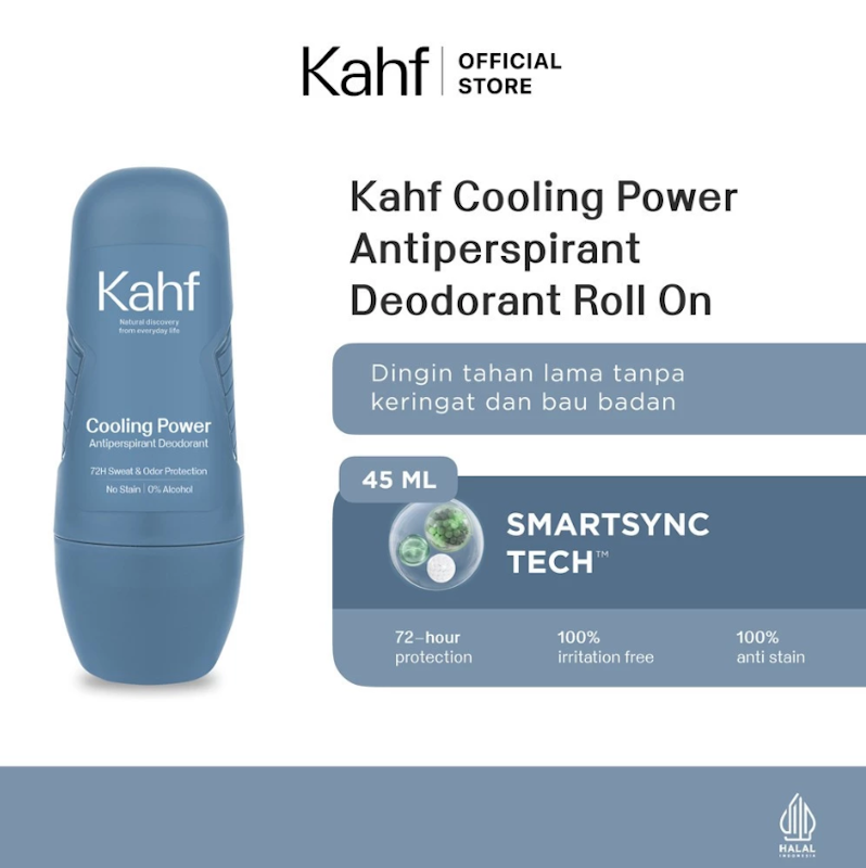 Kahf Cooling Power Antiperspirant Deodorant Roll On