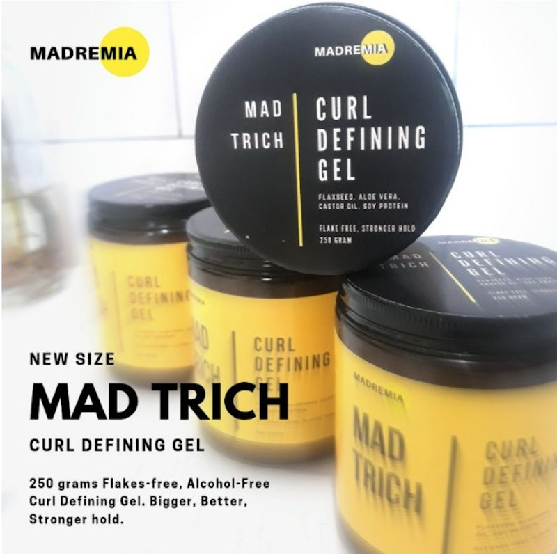 Madremia Mad Trich Curl Defining Gel Medium Hold 5