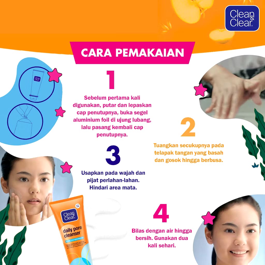Johnson & Johnson Indonesia Clean & Clear® Daily Pore Cleanser
