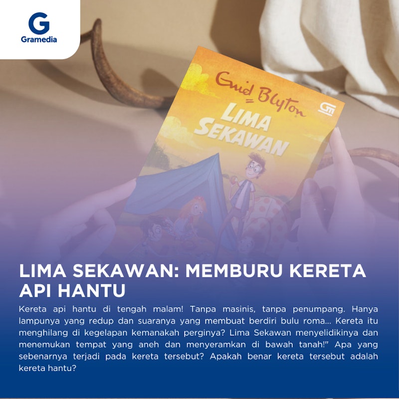 Enid Blyton - Lima Sekawan: Memburu Kereta Api Hantu 2