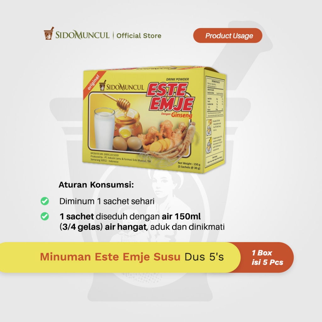 Sido Muncul  Sido Muncul Este Emje + Ginseng Original