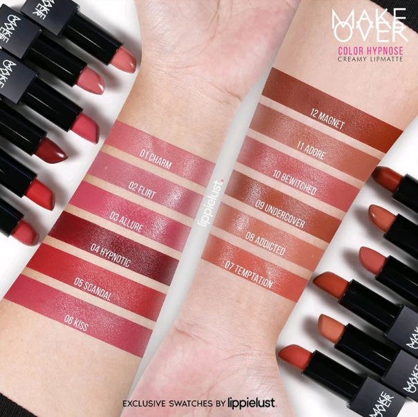 Paragon Technology And Innovation MAKE OVER Color Hypnose Creamy Lipmatte 04 Hypnotic