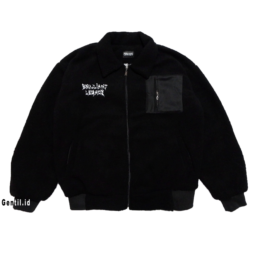 Jaket Sherpa Hitam Brilliant Legacy 2