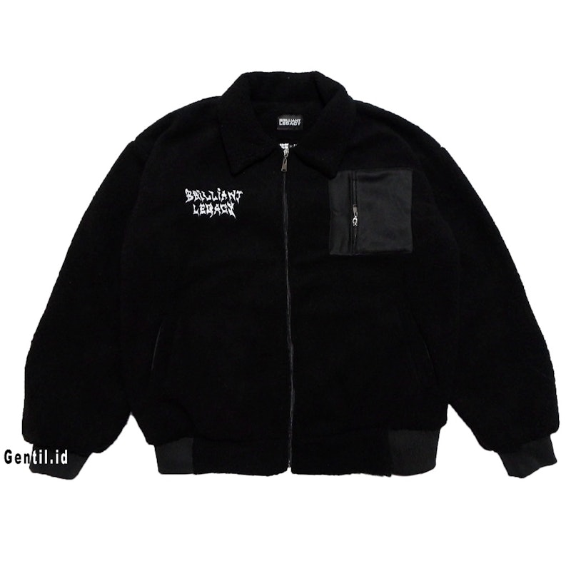Jaket Sherpa Hitam Brilliant Legacy 2