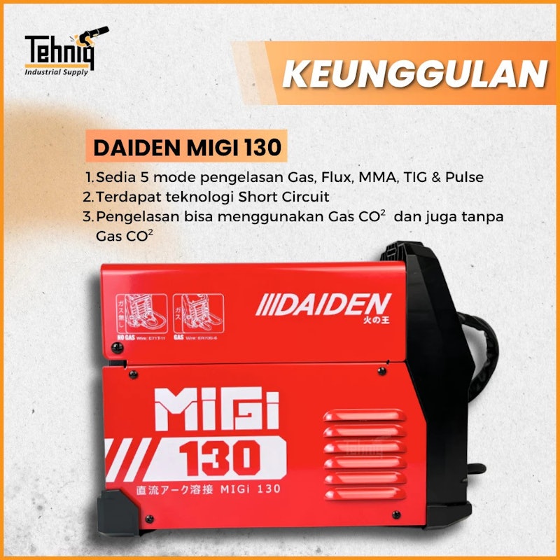 Daiden Welding Machine MIGI 130 5