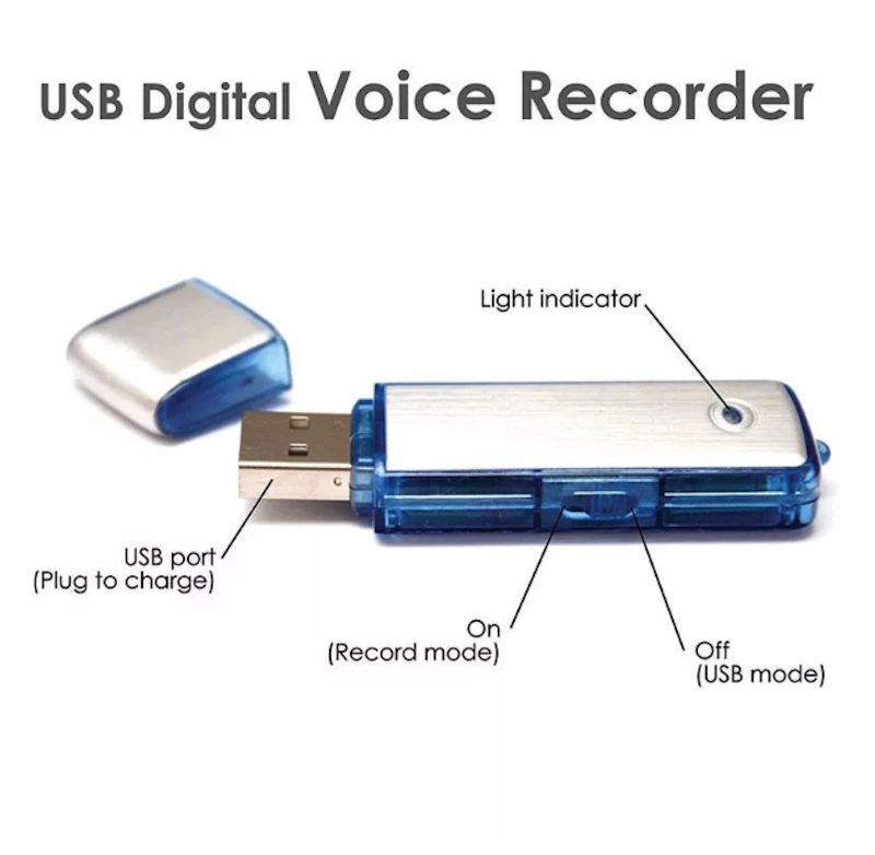 USB Digital Voice Recorder 2in1 5