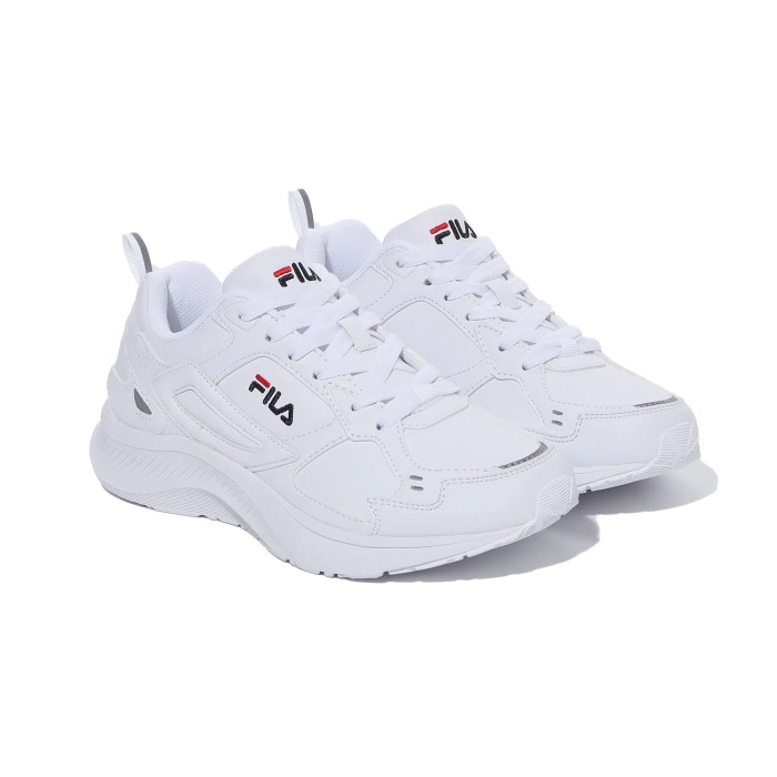 FILA Men's Running Fieldgage Light All White 2