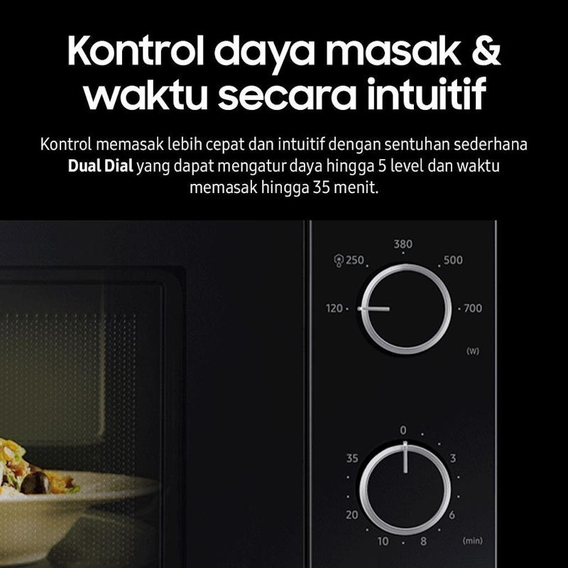 Microwave Solo dengan Full Glass Door 20L 5