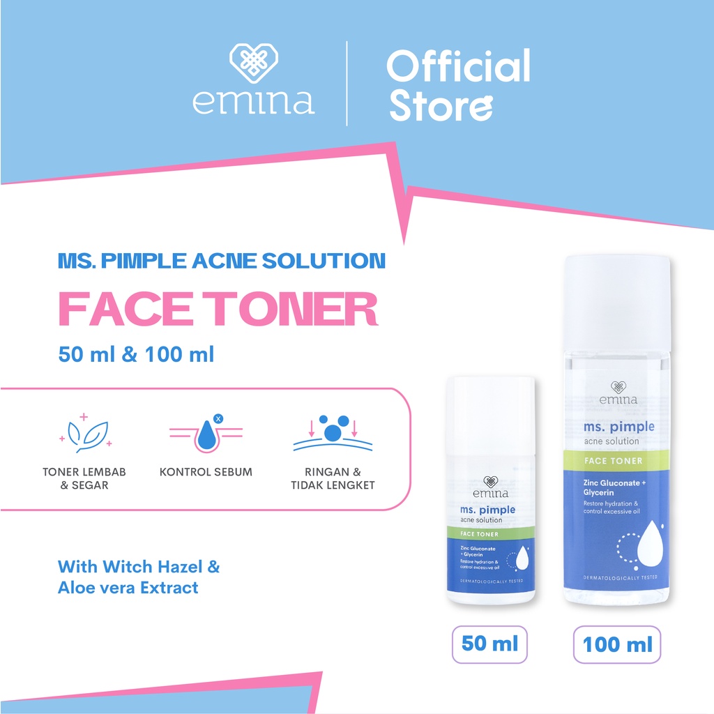 Paragon Technology and Innovation Emina Ms. Pimple Acne Solution Face Toner