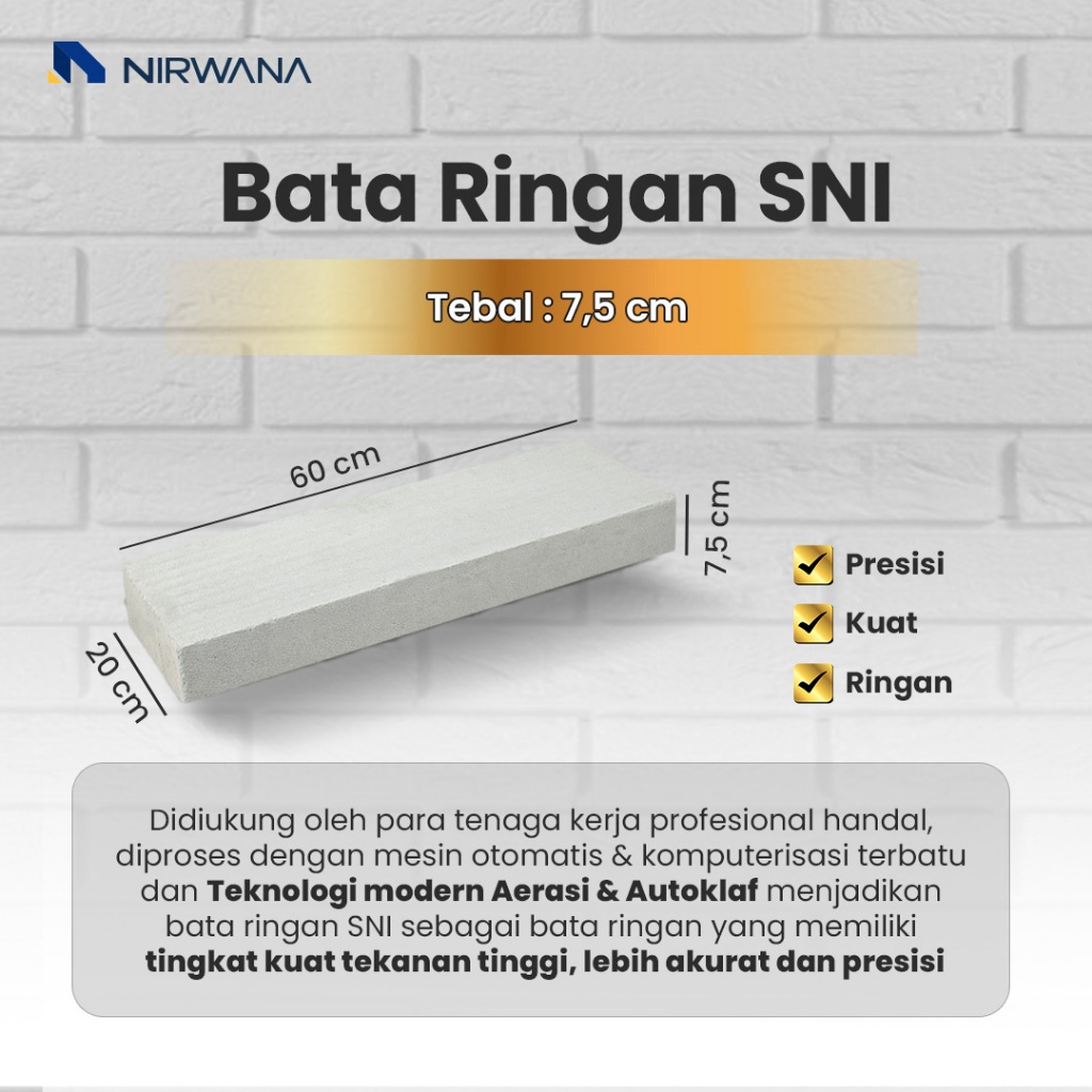 Nirwana Wahana Setiawan Nirwana Bata Ringan