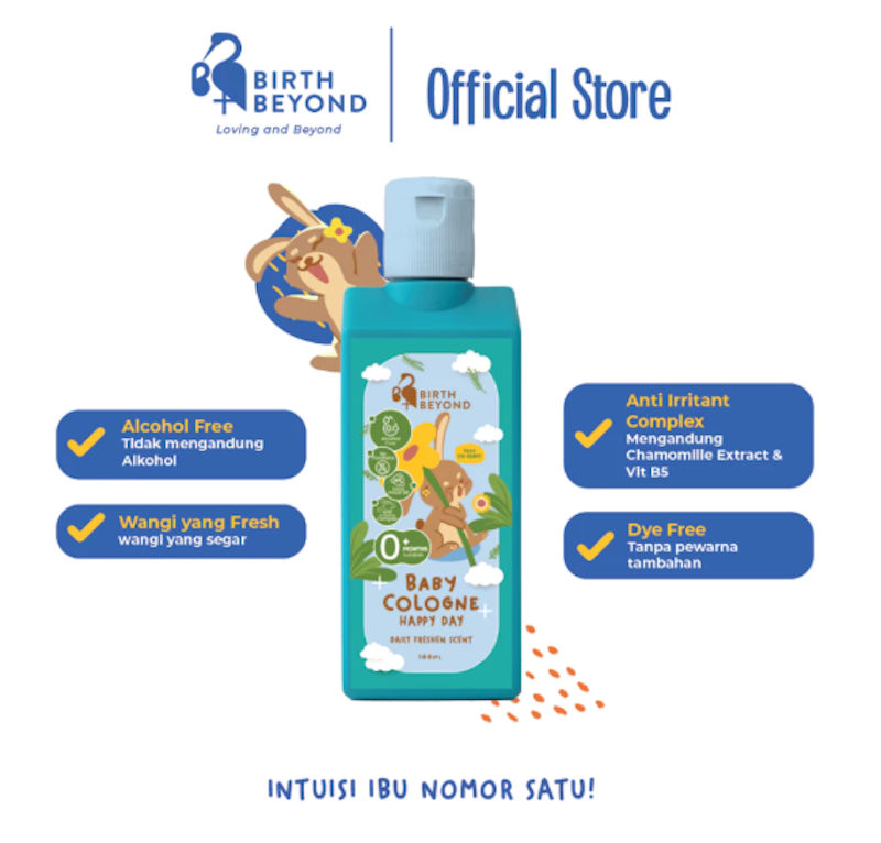 Birth Beyond Baby Cologne Happy Day