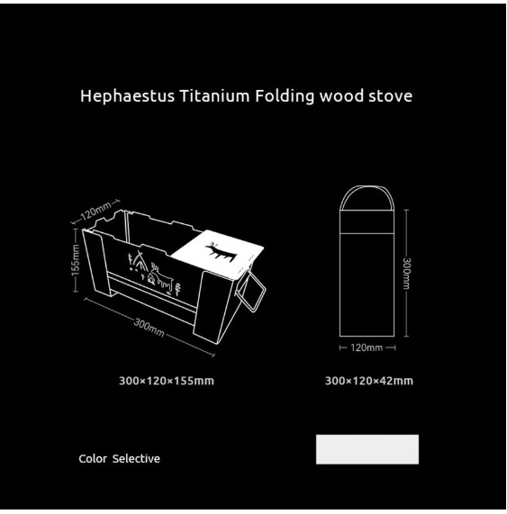 Blackdeer  Ultralight Titanium Stove  BD12216306