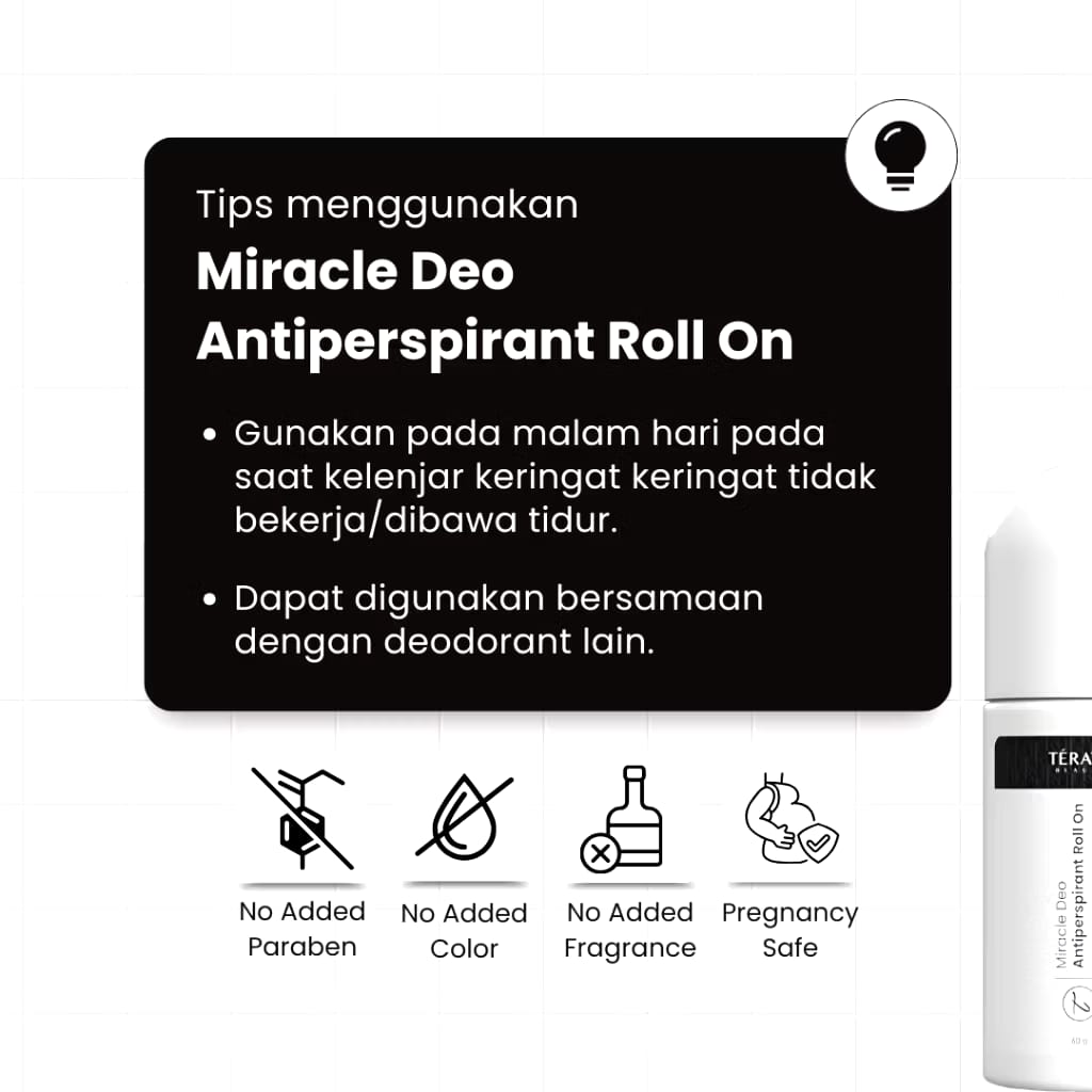 Fandi Universal Kosmekreasi Tératu Beauty Miracle Deo Natural Roll On 