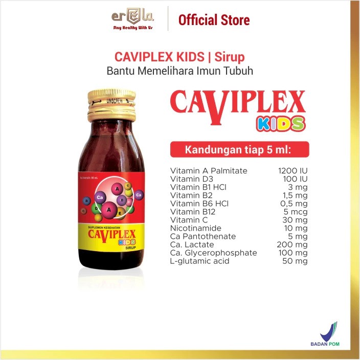 Erela CAVIPLEX KIDS Sirup