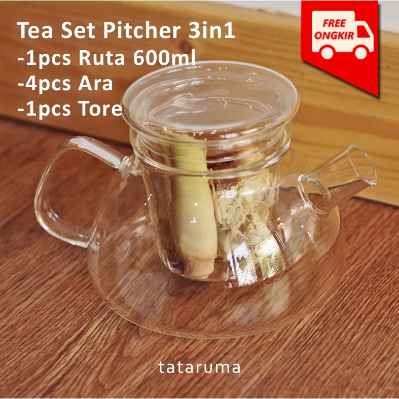  TATARUMA Ruta Tea Set Pitcher