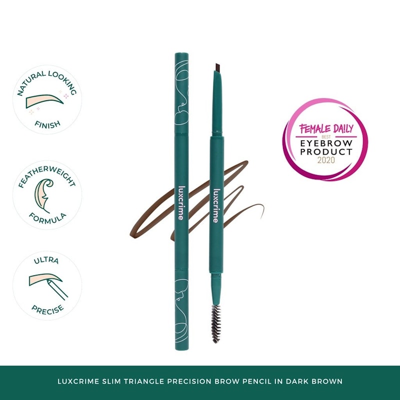 Slim Triangle Precision Brow Pencil Dark Brown 2