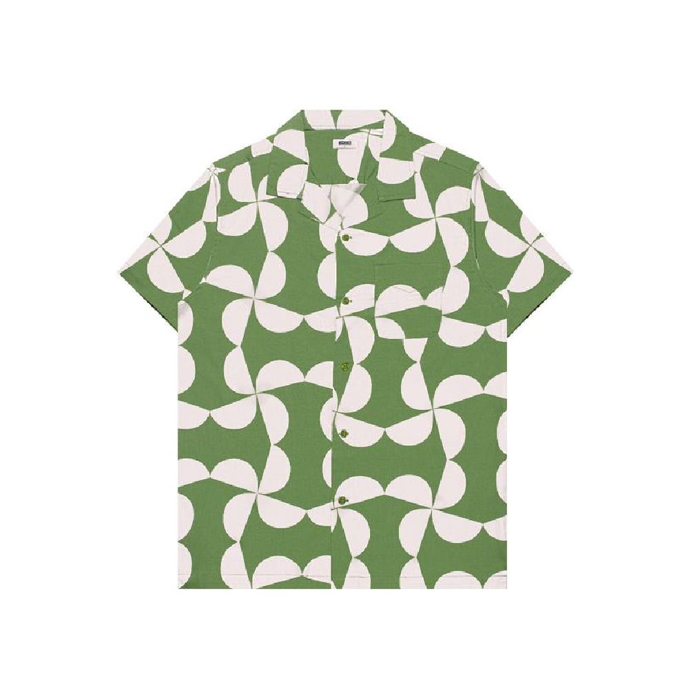 M231 Kemeja Pria Printing Hawaii Pendek ｜ 0150