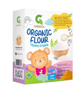 Gasol Organik Tepung Beras Putih 