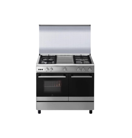 Electrolux ｜ Kompor Freestanding UltimateTaste 500 90cm dengan Kompor Gas dan Oven Gas 62L ｜ EKM9682X