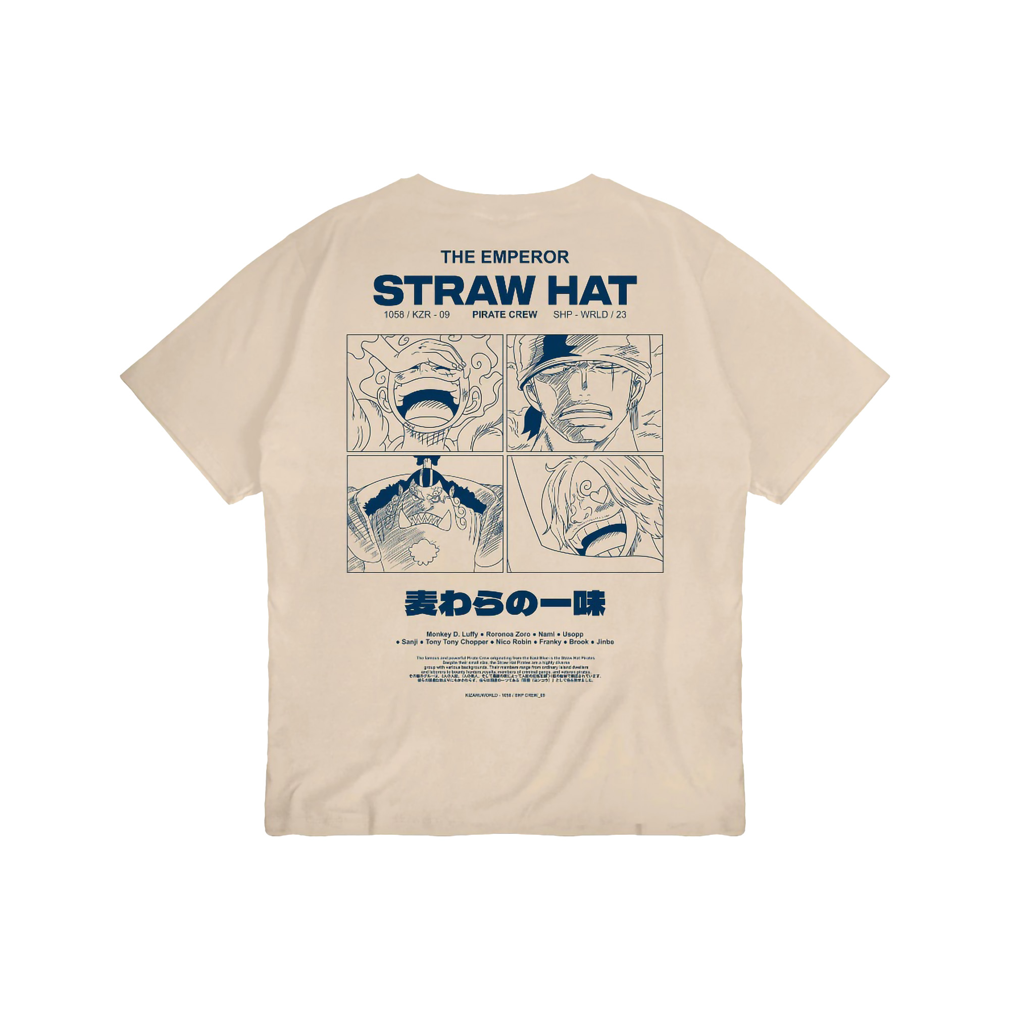  KIZARU Kaos Anime SHP CREW