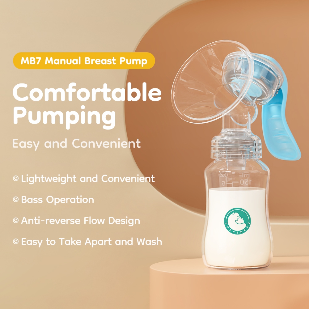 PREFERRED Manual Breast Pump MB7