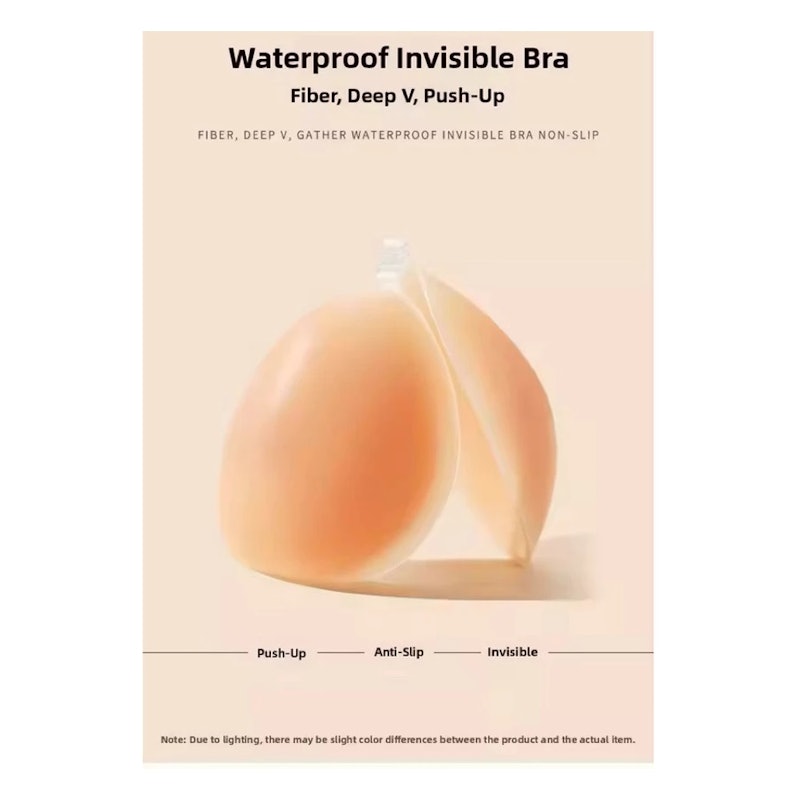 Smoof Adhesive Reusable Invisible Silicone Sticky Bra 5