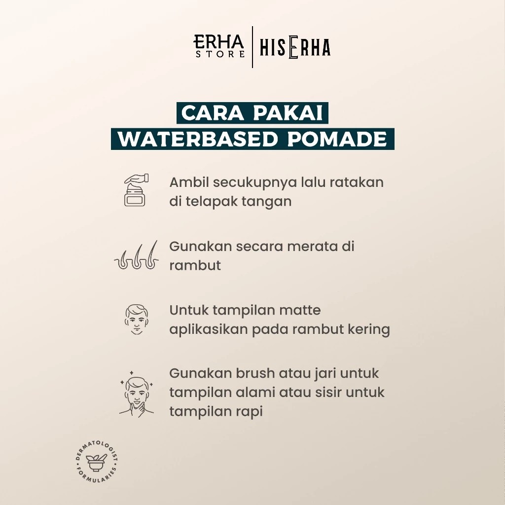 ERHA Clinic Indonesia HIS ERHA Waterbased Pomade