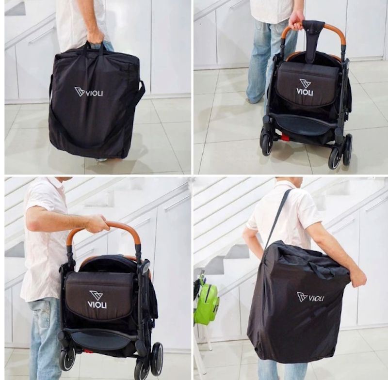 Violi Auto Fold Stroller 5