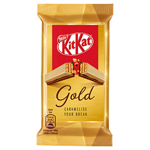 KitKat 4 Finger - Gold 