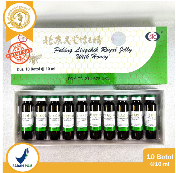 Changchun People Pharmaceutical Group Peking Lingchih Royal Jelly With Honey